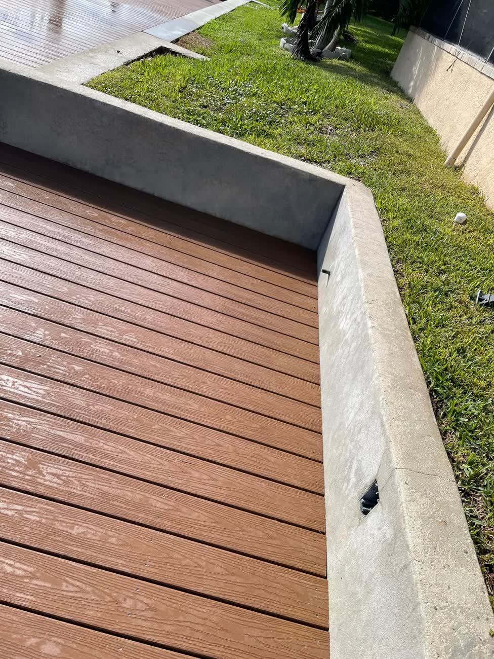Freshly cleaned deck and lanai in Fort Myers, FL