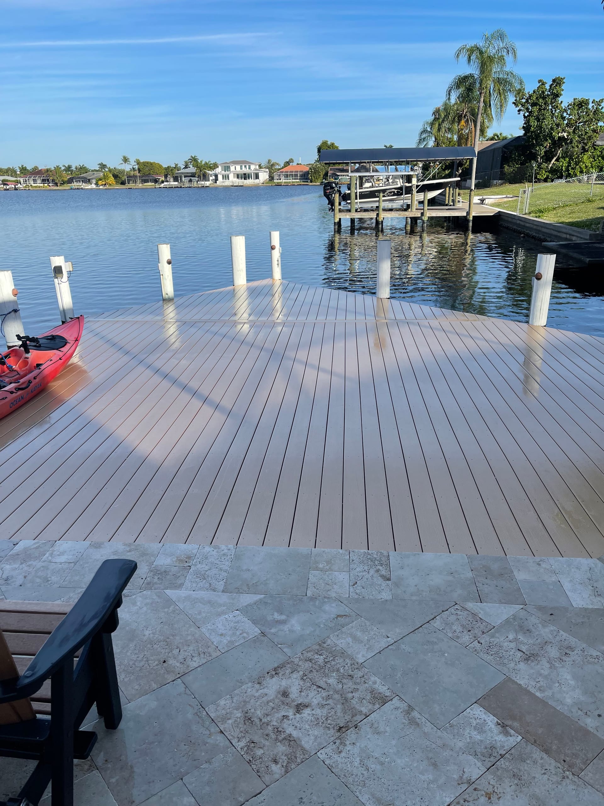 Concrete cleaning