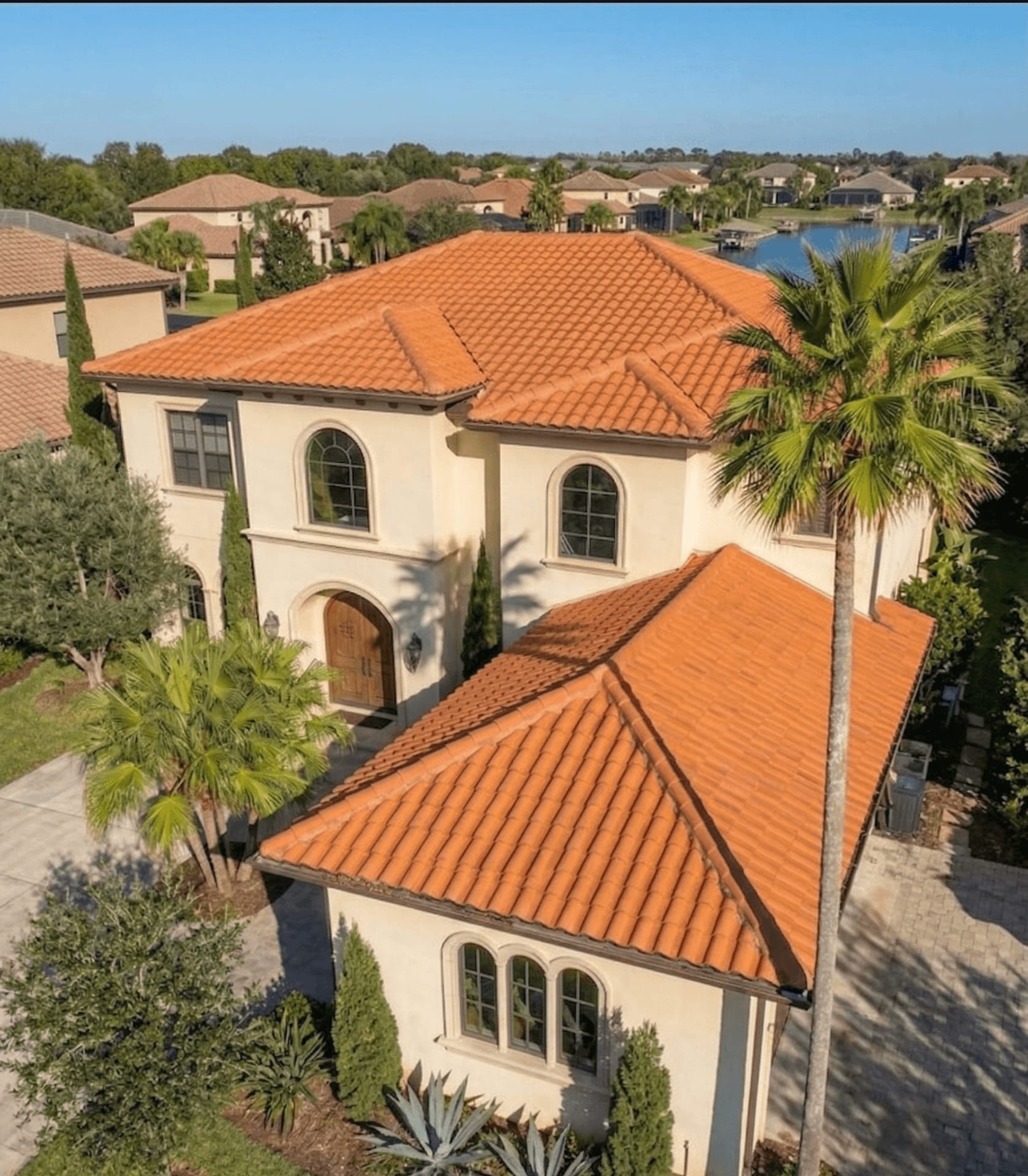 House pressure washing