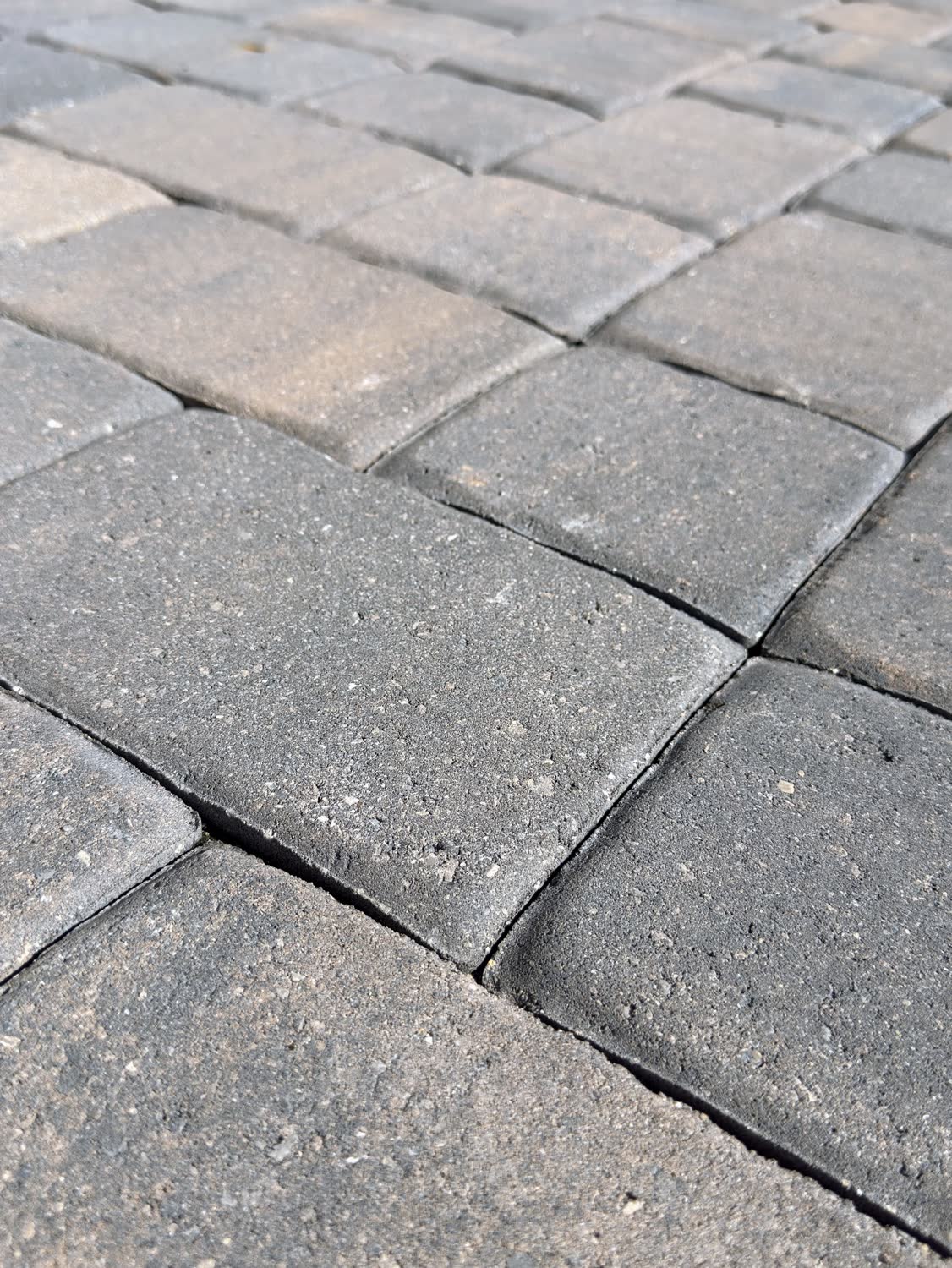 Paver restoration before and after