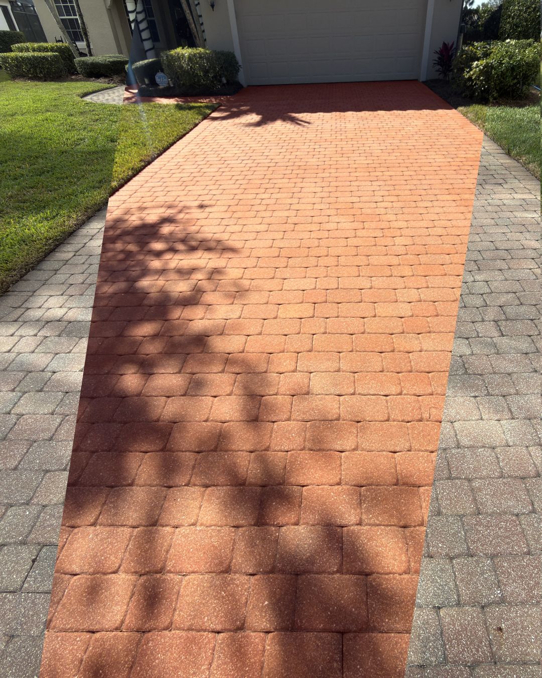 Paver tinting and color enhancement SWFL