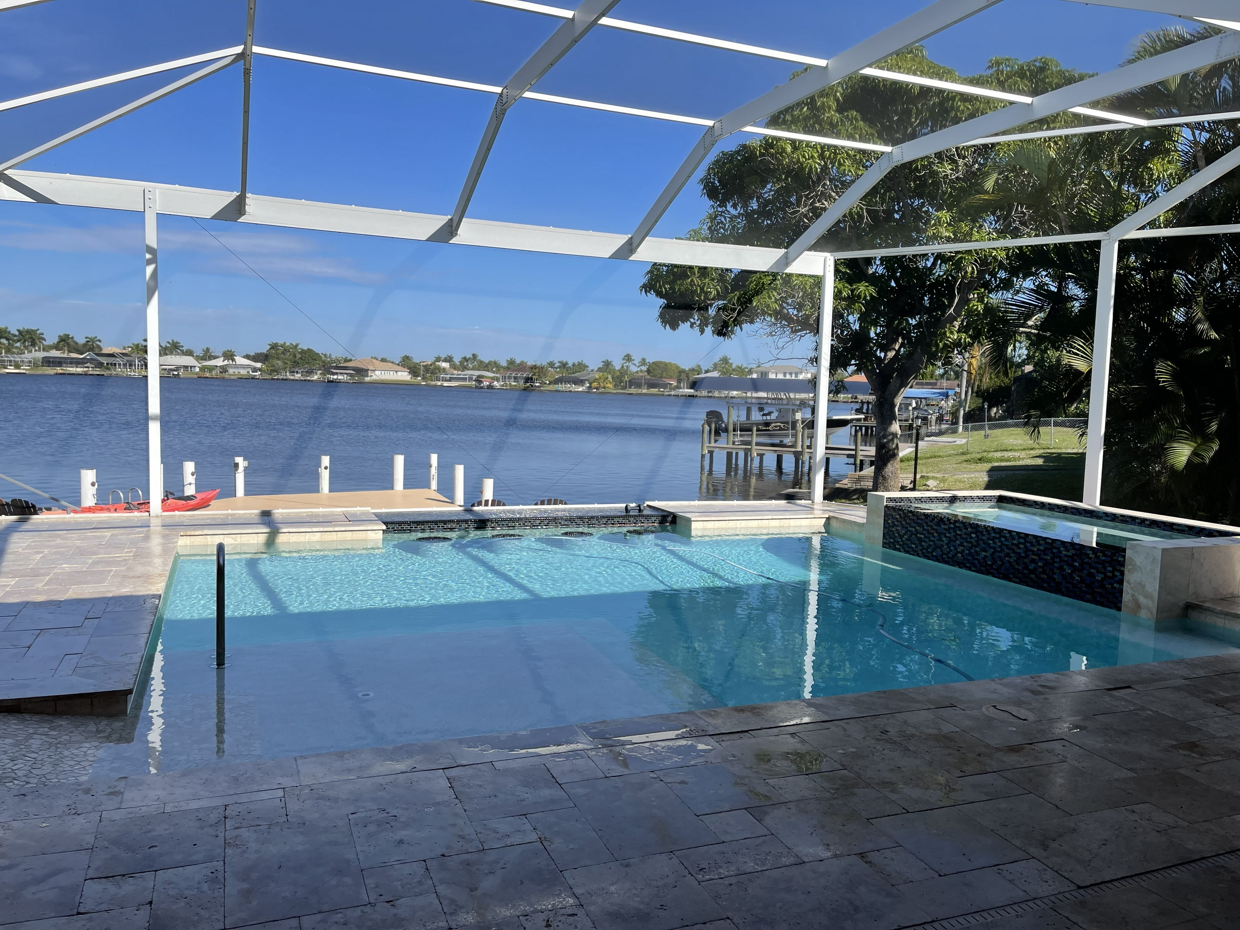 Sparkling clean pool water - weekly chemical balance, Cape Coral FL